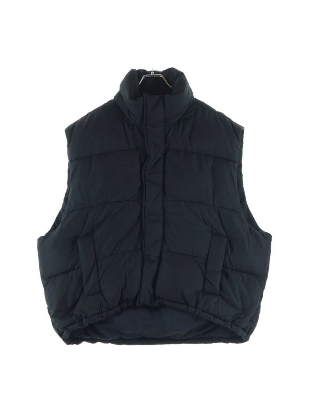 Balenciaga Batting Vest Logo Embroidery Puffer Black